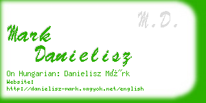 mark danielisz business card